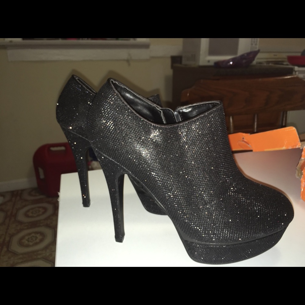 Kali Glitter platform stilettos heels